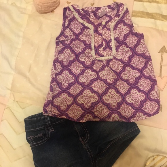 ❤️ 18-24 Month Baby Girl Shorts & Tank Outfit❤️